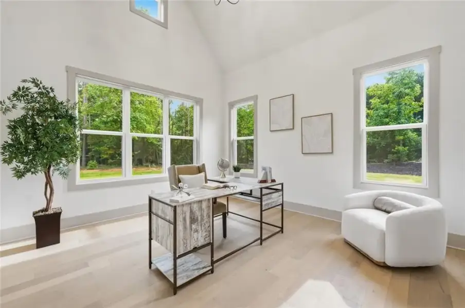 Furnished interior view inside a new home in , Hull (Image 12).