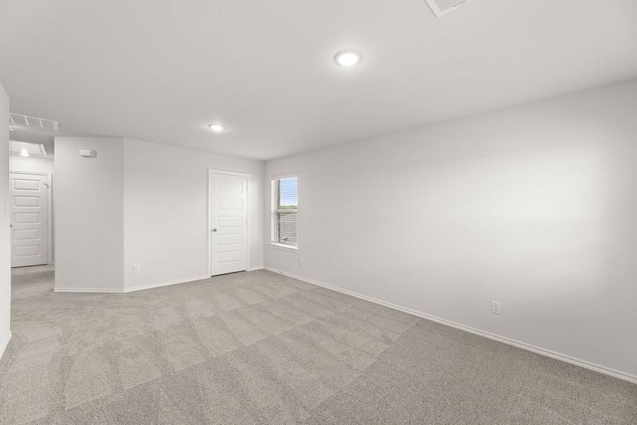 Front exterior of a new home in Northspur, Terrell, TX, highlighting curb appeal (Image 21). Front exterior of a new home in Northspur, Terrell, TX, highlighting curb appeal (Image 21).