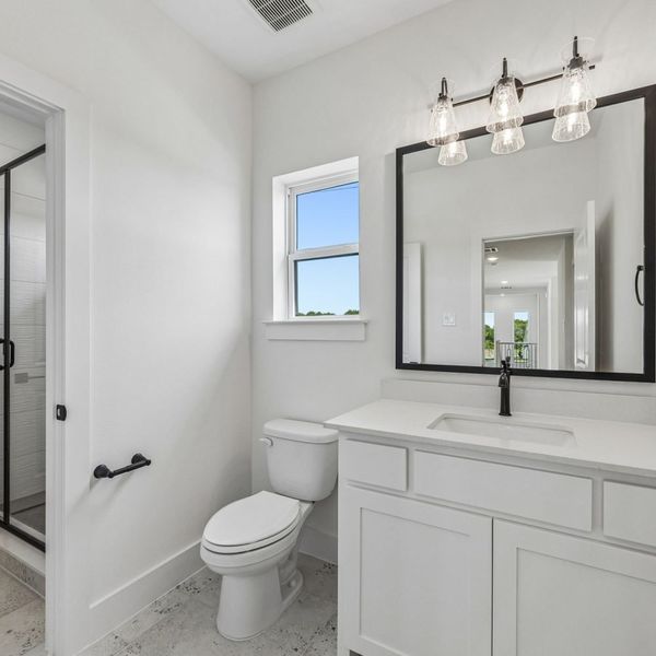 Furnished interior view inside a new home in The Parks at Wilson Creek, Celina (Image 37).