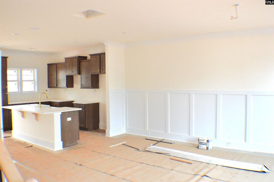 In-progress construction of a new home in Bickley Station, Irmo, SC (Image 3).