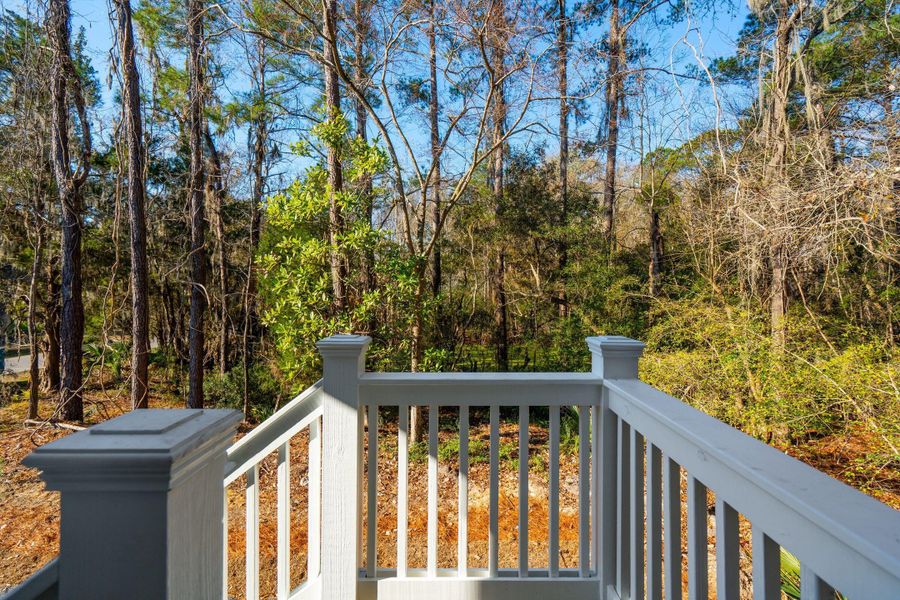 Exterior details and patio area of a home in Waterloo Estates, Johns Island (Image 37).