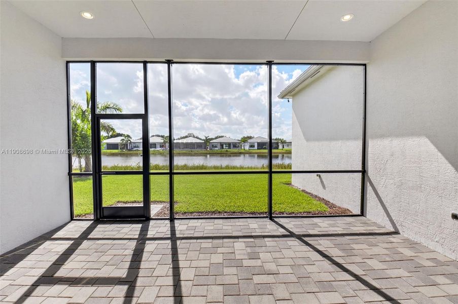 Exterior details and patio area of a home in , Boynton Beach (Image 46).