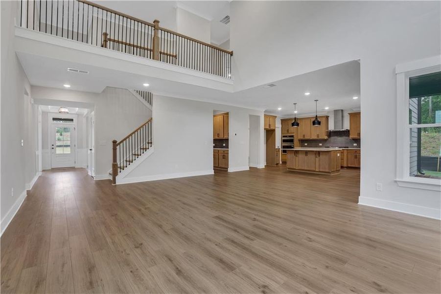 Spacious, unfurnished interior of a new home in Arbor West, Dawsonville (Image 53).