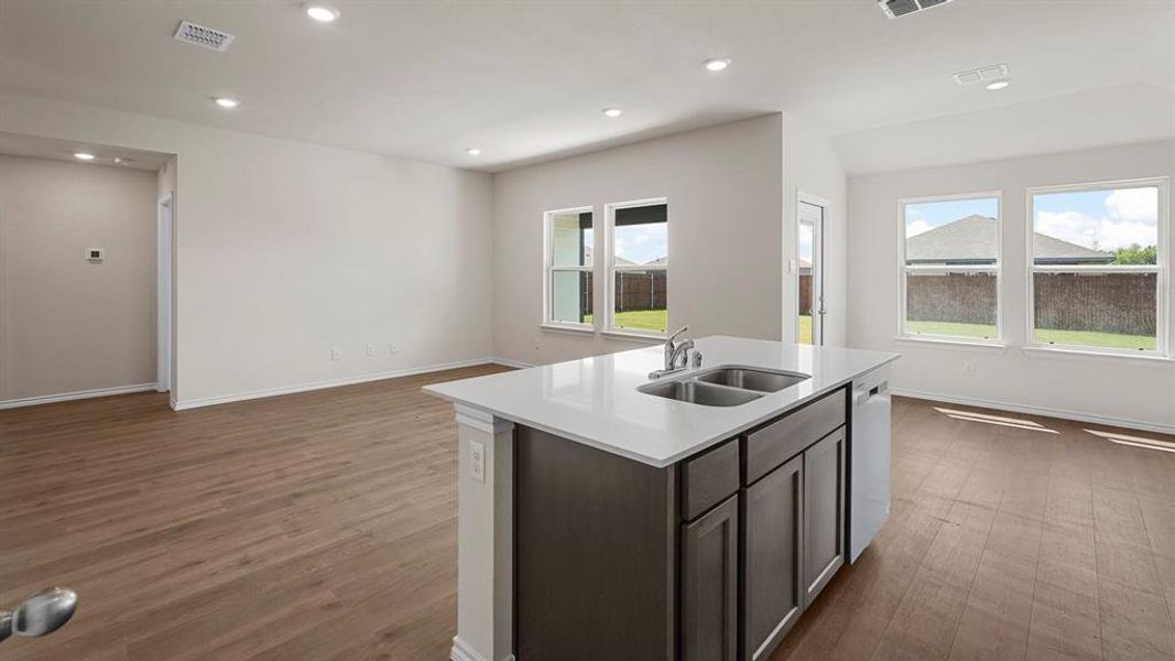Furnished interior view inside a new home in Corsicana Commons, Corsicana (Image 7).