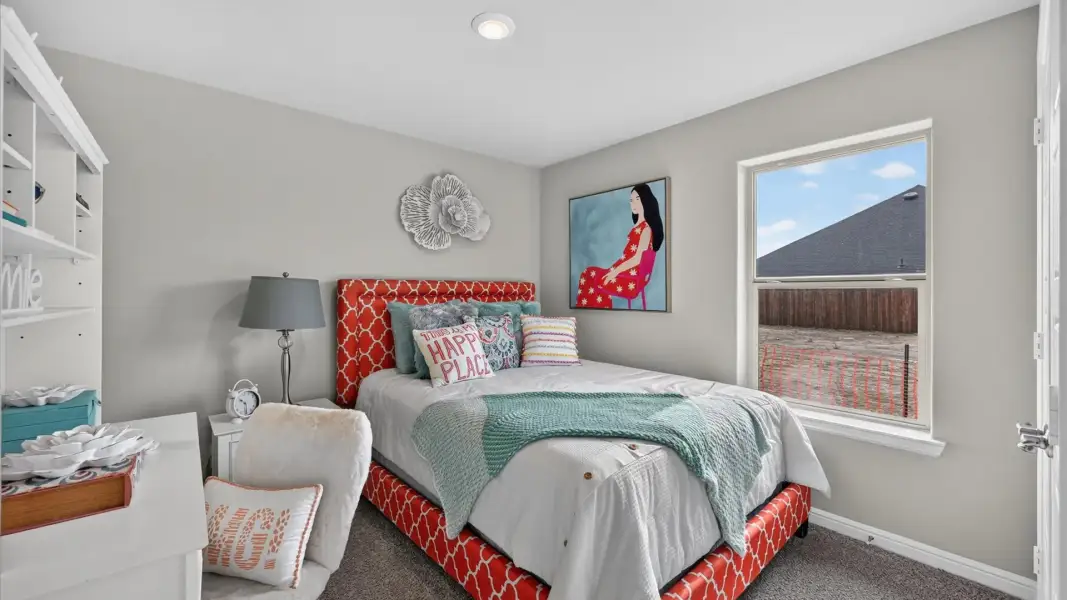 Furnished interior view inside a new home in Parkerville Meadows, DeSoto (Image 19).