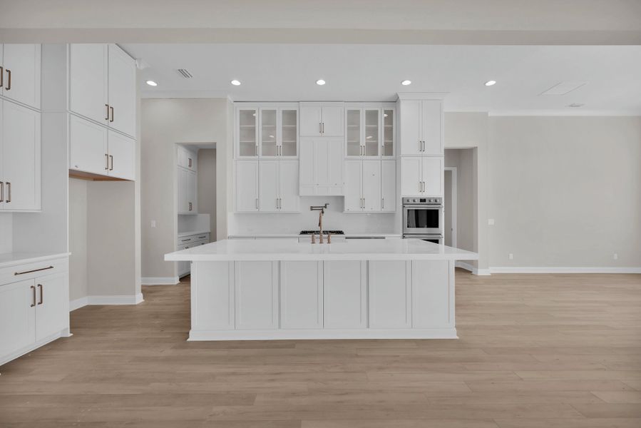 Representative furnished interior of a home built from the Stella by Riverside Homes in Hidden Creek at SilverLeaf, St. Augustine (Image 8).