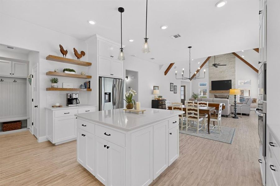 Furnished interior view inside a new home in , Burleson (Image 14).