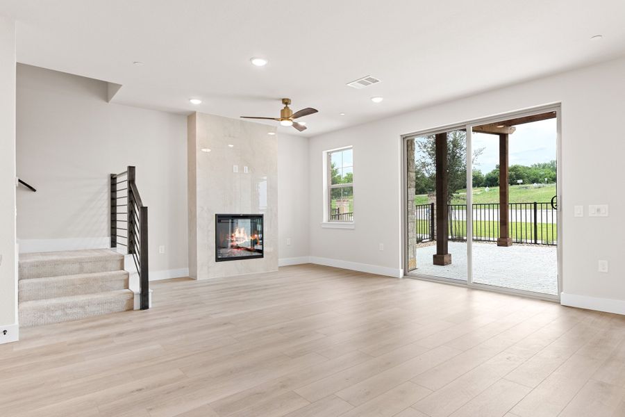 Spacious, unfurnished interior of a new home in The Tribute, The Colony (Image 25). Spacious, unfurnished interior of a new home in The Tribute, The Colony (Image 25).