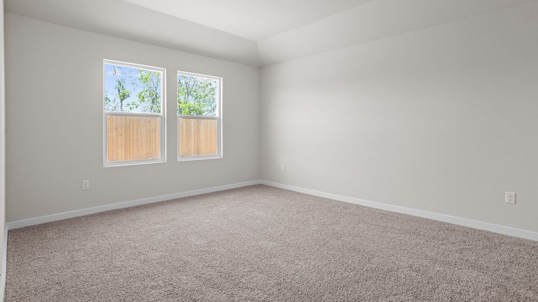 Representative unfurnished interior of a home built from the GLENDALE by D.R. Horton in Hampton Hills, Abilene (Image 13). Representative unfurnished interior of a home built from the GLENDALE by D.R. Horton in Hampton Hills, Abilene (Image 13).