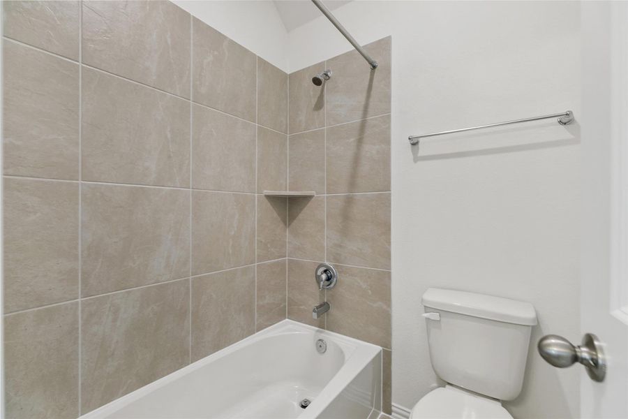 Furnished interior view inside a new home in Aldeana, Bonney (Image 17).