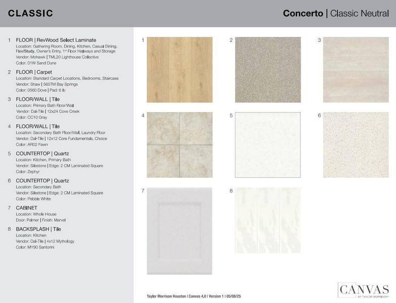 Design Selections - This home is currently under construction - selections are subject to change