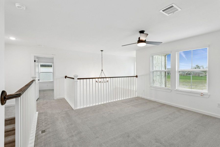 Versatile loft upstairs (*Photo not of actual home and used for illustration purposes only.) Versatile loft upstairs (*Photo not of actual home and used for illustration purposes only.)