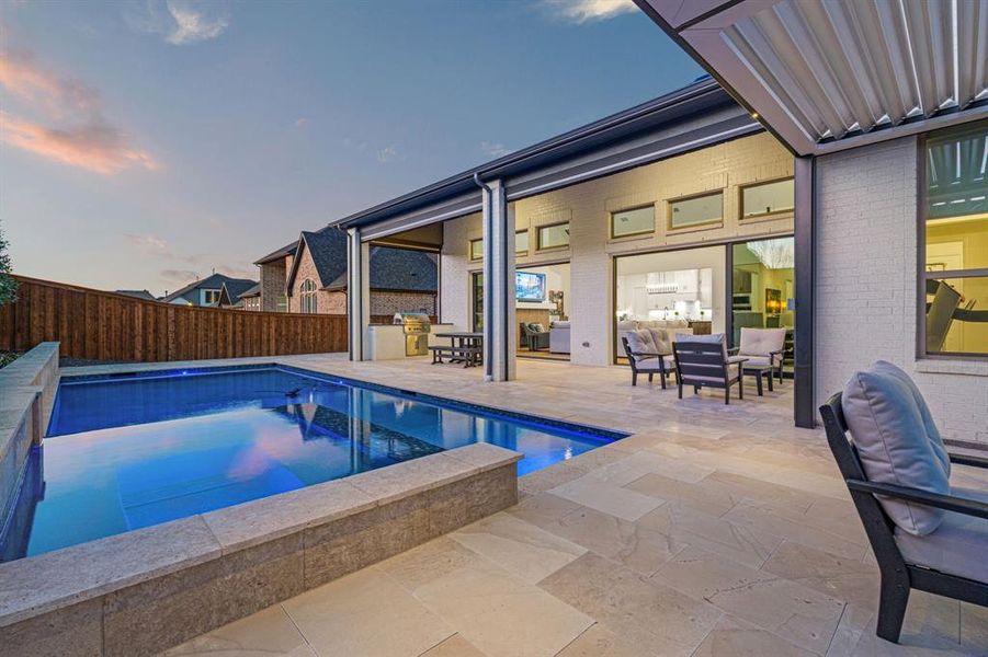 Exterior details and patio area of a home in Trophy Club, Trophy Club (Image 4).