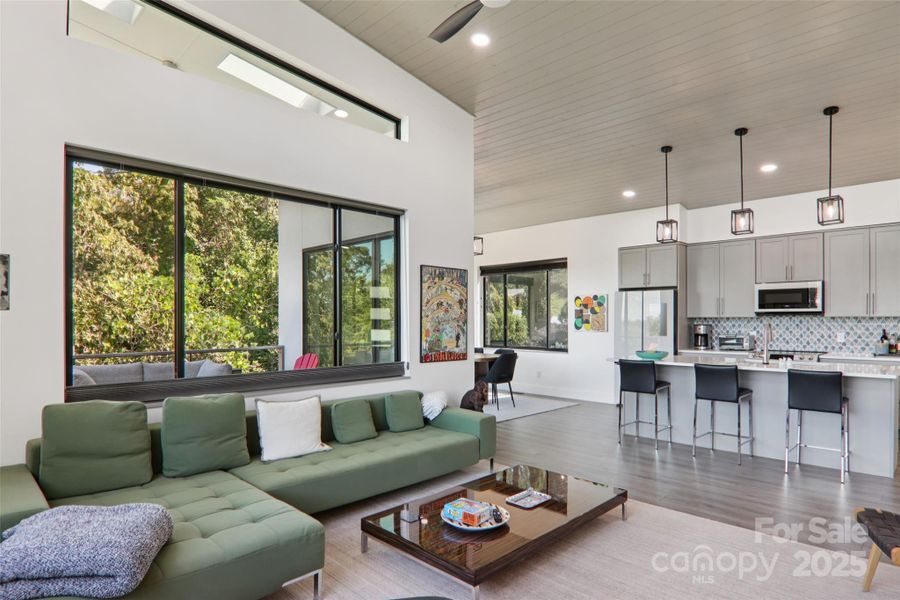 Furnished interior view inside a new home in , Hendersonville (Image 27).