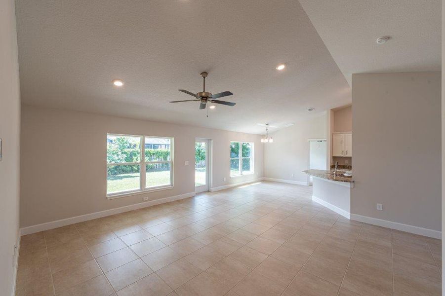 Furnished interior view inside a new home in Bayshore, Port St. Lucie (Image 2). Furnished interior view inside a new home in Bayshore, Port St. Lucie (Image 2).