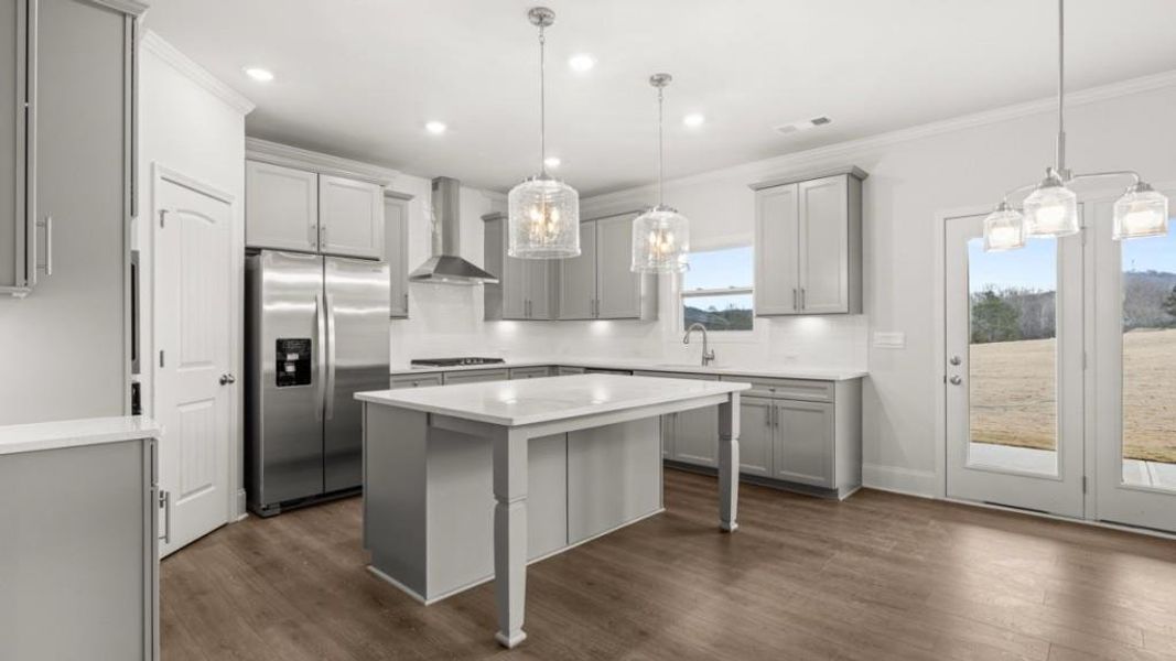 Furnished interior view inside a new home in Thalley Creek Estates, Cumming (Image 3).