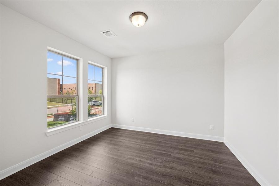 Spacious, unfurnished interior of a new home in Karis - Village Series, Crowley (Image 18). Spacious, unfurnished interior of a new home in Karis - Village Series, Crowley (Image 18).