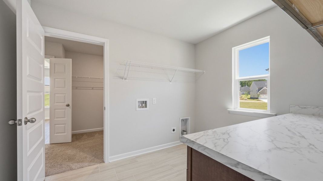 Spacious, unfurnished interior of a new home in The Gates at Pates Creek, Hampton (Image 22).
