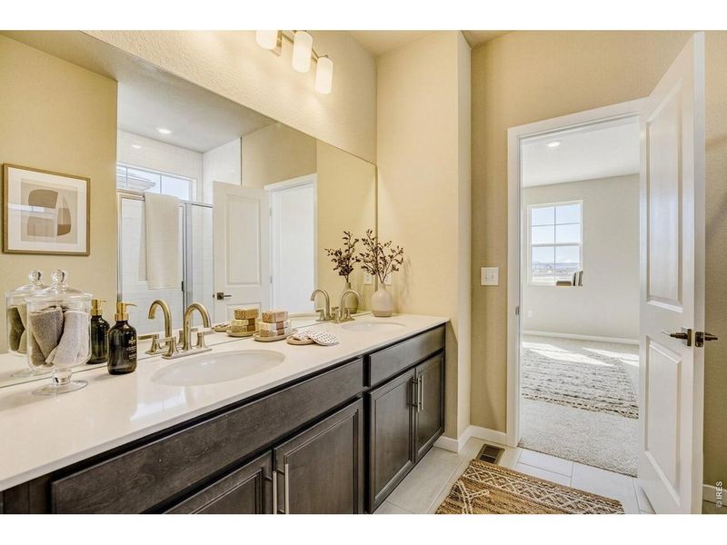 Furnished interior view inside a new home in Farmstead, Berthoud (Image 7).
