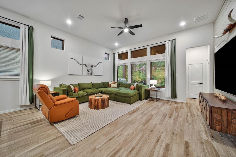 Furnished interior view inside a new home in , Magnolia (Image 35). Furnished interior view inside a new home in , Magnolia (Image 35).