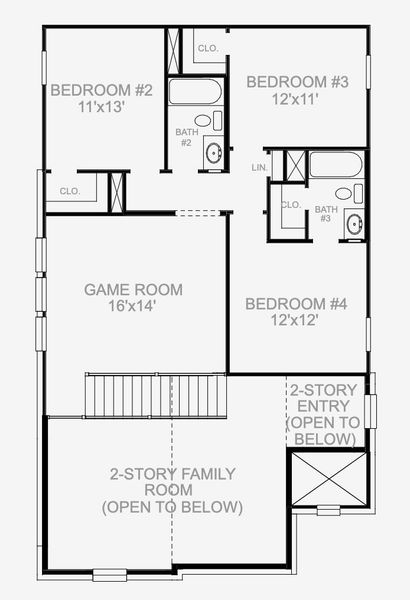 Image 7 representing the 2338W by Perry Homes in The Heights At Uptown Celina 45', Celina, TX. Image 7 representing the 2338W by Perry Homes in The Heights At Uptown Celina 45', Celina, TX.