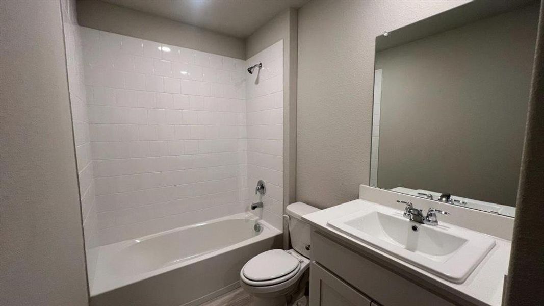 Furnished interior view inside a new home in Rosewood at Beltmill, Fort Worth (Image 7).