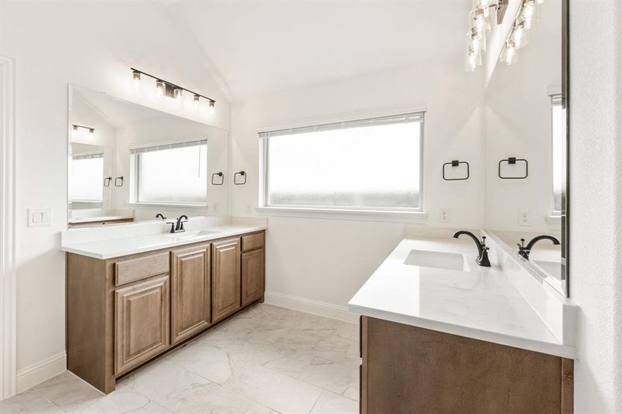 Furnished interior view inside a new home in Meraki, Forney (Image 11).