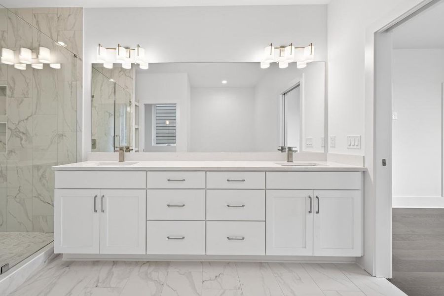 Furnished interior view inside a new home in , Decatur (Image 18).