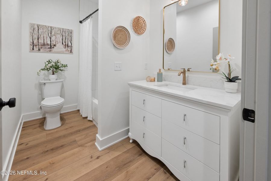 Furnished interior view inside a new home in , Starke (Image 49).