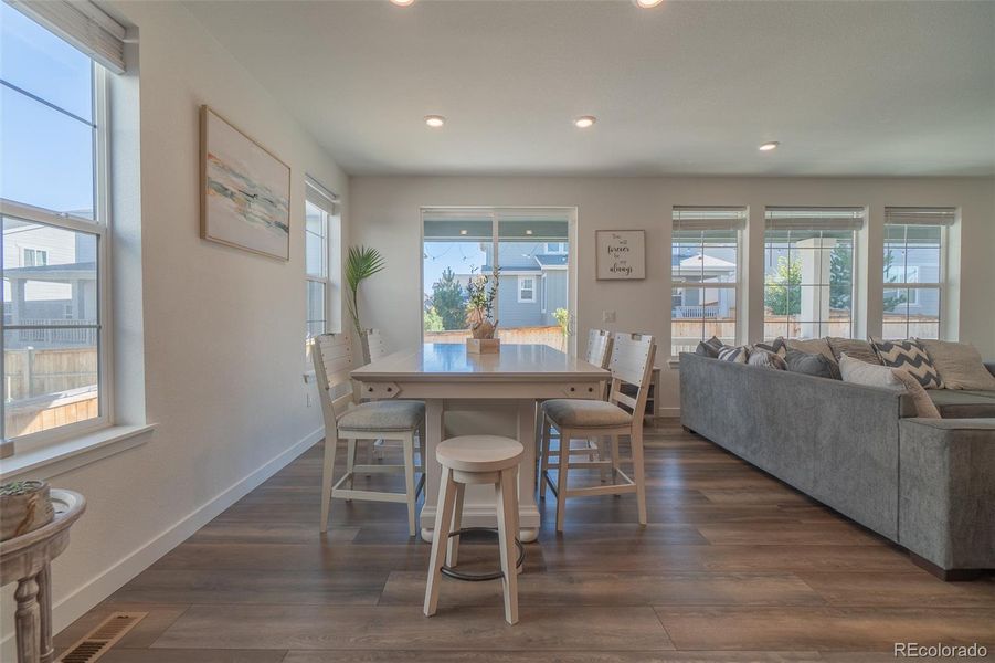 Furnished interior view inside a new home in , Parker (Image 28).
