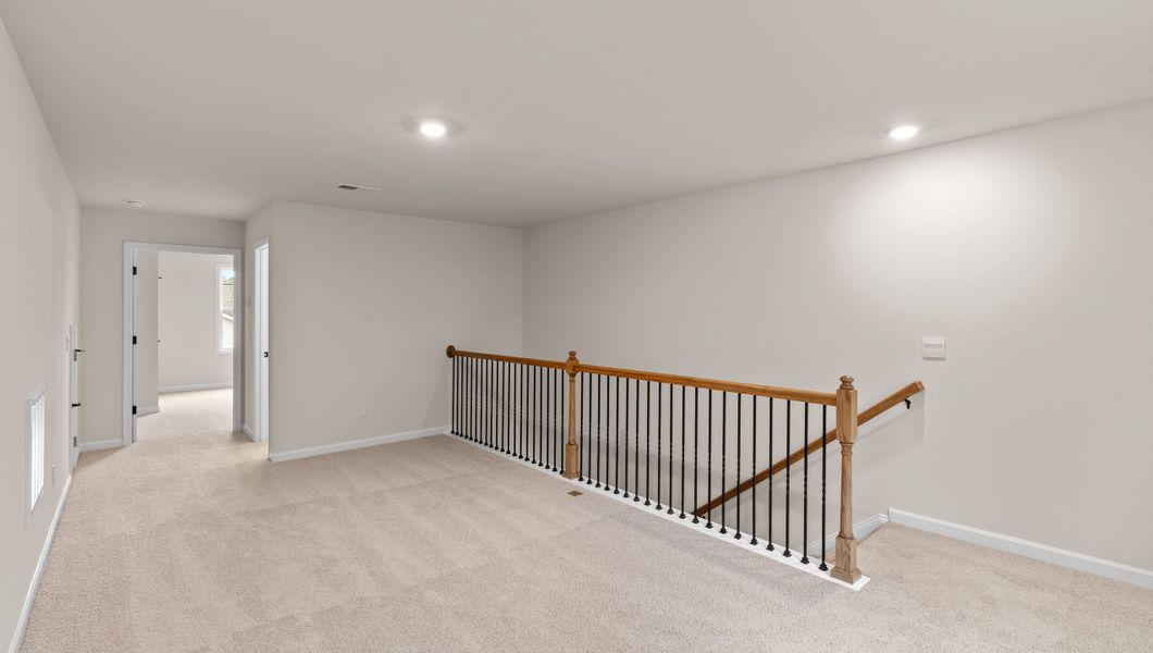 Representative unfurnished interior of a home built from the AZALEA by D.R. Horton in Whitehawk Meadows, Travelers Rest (Image 19).
