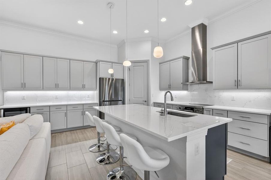 Furnished interior view inside a new home in , Palm Coast (Image 13).