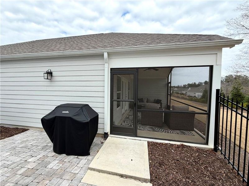 Exterior details and patio area of a home in , Hiram (Image 31). Exterior details and patio area of a home in , Hiram (Image 31).