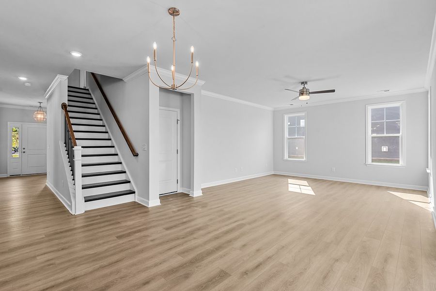 Spacious, unfurnished interior of a new home in Fieldstone, Lexington (Image 25). Spacious, unfurnished interior of a new home in Fieldstone, Lexington (Image 25).
