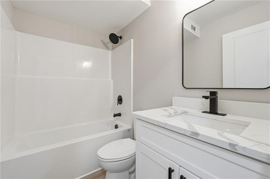Furnished interior view inside a new home in , Gainesville (Image 8).