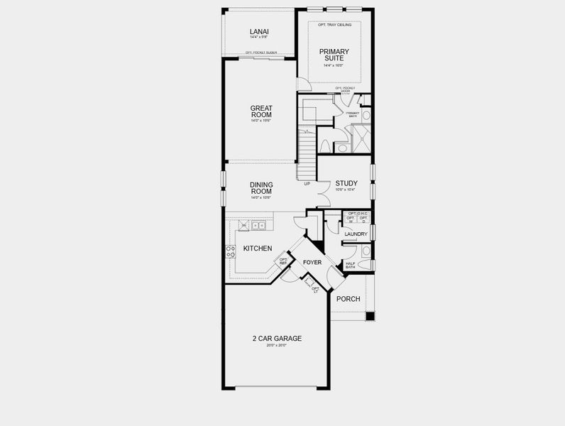 2D floor plan layout for the Anastasia by Taylor Morrison in Westview, Poinciana, FL (Image 5). 2D floor plan layout for the Anastasia by Taylor Morrison in Westview, Poinciana, FL (Image 5).