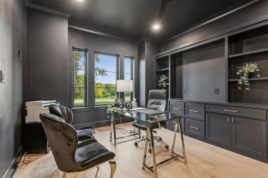 Furnished interior view inside a new home in , Keller (Image 14).