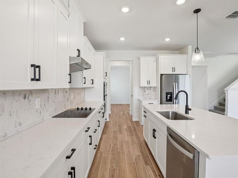 Furnished interior view inside a new home in Two Rivers - Signature Series, Zephyrhills (Image 11).