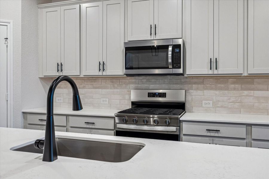 Close-up of interior finishes inside a home in Elyson, Katy (Image 16).