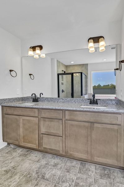 Furnished interior view inside a new home in Ashton Lakes, Lexington (Image 17).