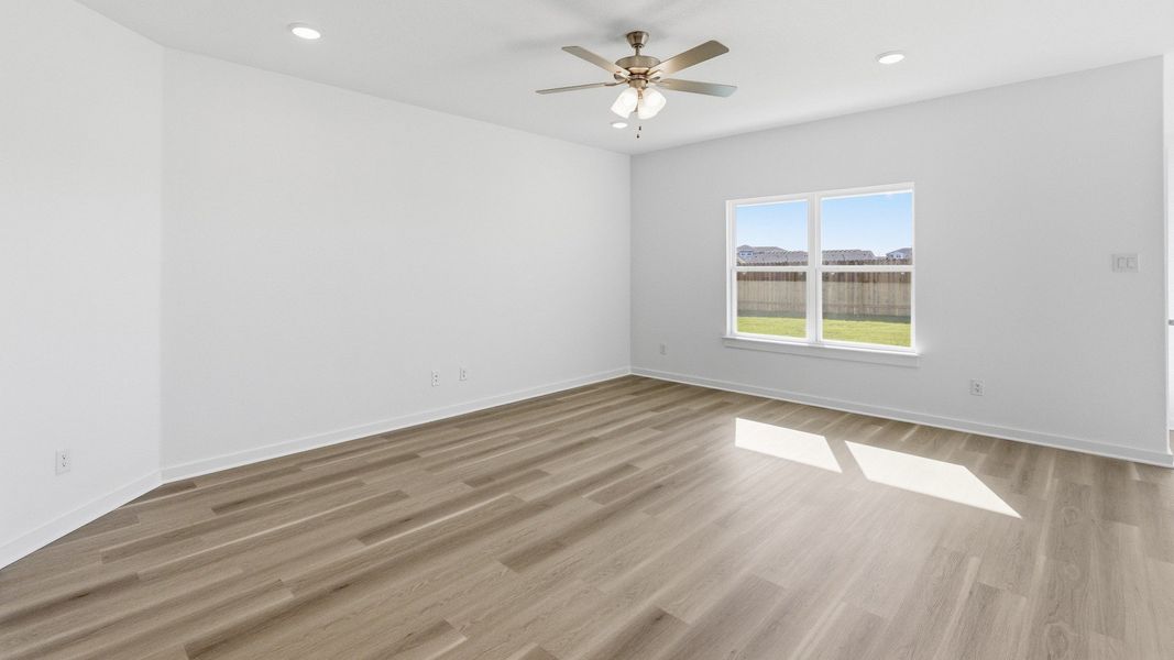 Furnished interior view inside a new home in Sky Ridge, San Marcos (Image 9).