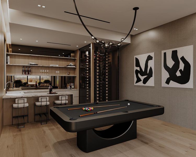 Furnished interior view inside a new home in , Boca Raton (Image 3). Furnished interior view inside a new home in , Boca Raton (Image 3).