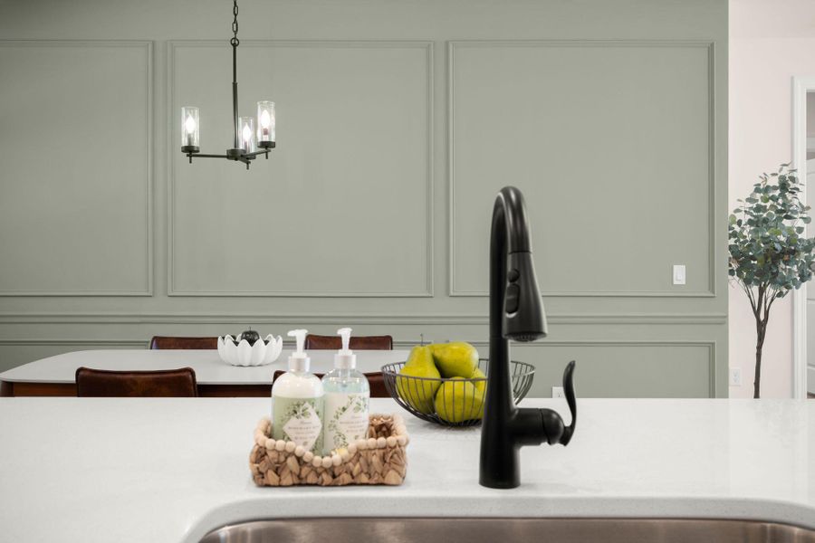 Close-up of interior finishes inside a home in , Hollywood (Image 21).