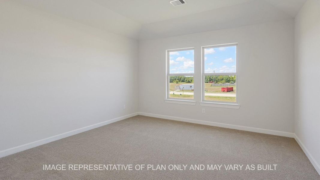 Spacious, unfurnished interior of a new home in Wellborn Settlement, College Station (Image 18).