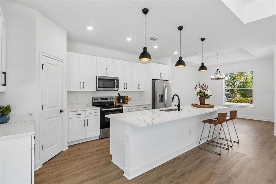 Furnished interior view inside a new home in , Weeki Wachee (Image 5).