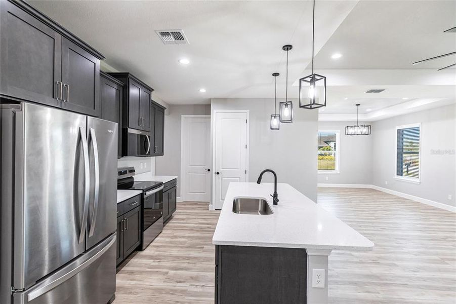 Furnished interior view inside a new home in , Cape Coral (Image 8).