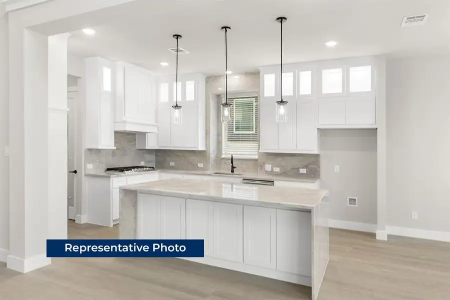 Furnished interior view inside a new home in Collinsbrook Farm, Frisco (Image 7). Furnished interior view inside a new home in Collinsbrook Farm, Frisco (Image 7).