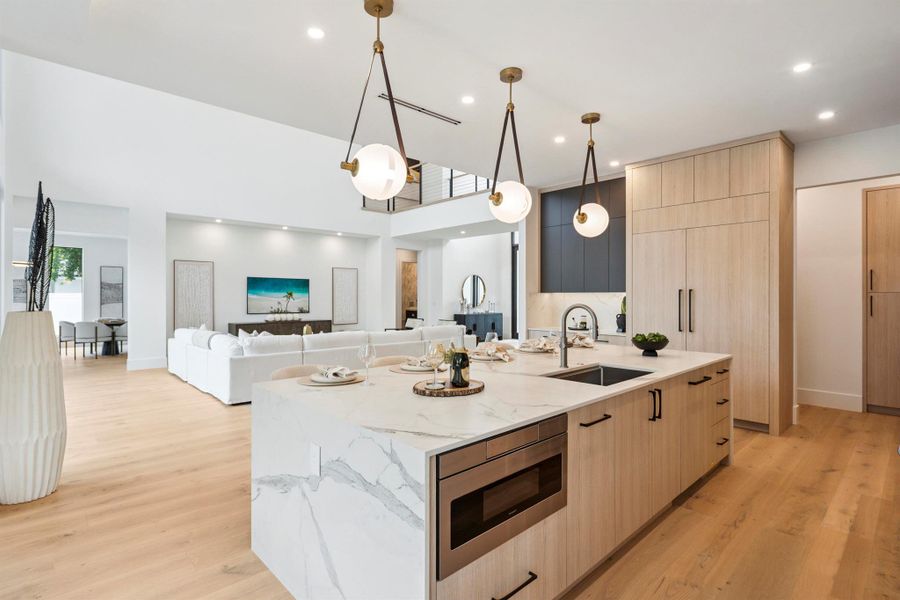 Furnished interior view inside a new home in , West Palm Beach (Image 8).