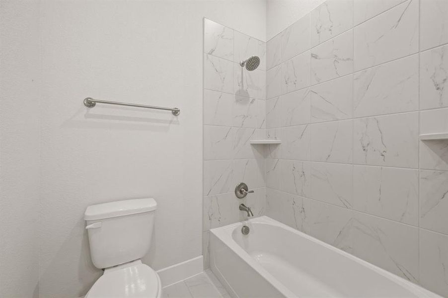 Furnished interior view inside a new home in Saddleback Estates, Boyd (Image 5). Furnished interior view inside a new home in Saddleback Estates, Boyd (Image 5).