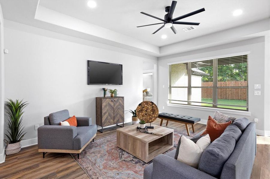 Furnished interior view inside a new home in , Italy (Image 17).